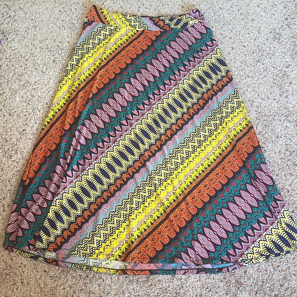 JohnPaulRichard Patterned Maxi Shirt Size 1X